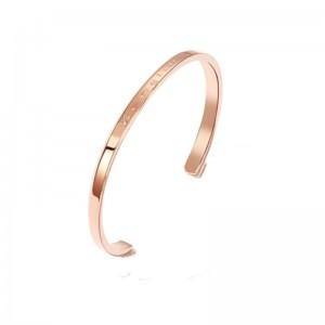 Ruostumattomasta teräksestä valmistettu avauskirje Rannekoru